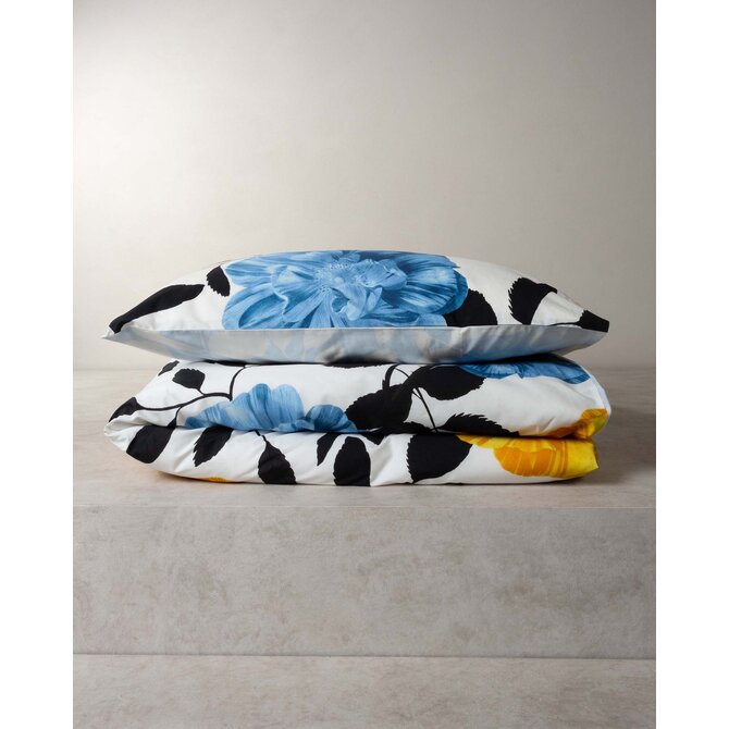 Covers & Co Bloom with a view Kussensloop Bright white 60x70 Covers & Co Bloom with a view Kussensloop Bright white 60x70