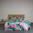 Essenza Covers & Co Bloom with a view Kussensloop Misty green 60x70