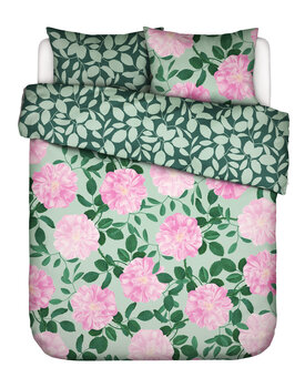Covers & Co Bloom with a view Dekbedovertrek Misty green 140x200/220