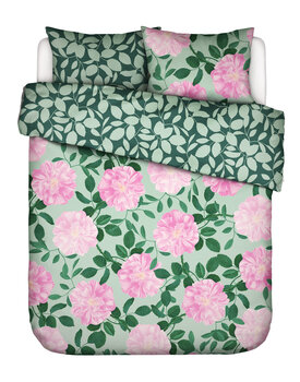 Covers & Co Bloom with a view Dekbedovertrek Misty green 240x200/220