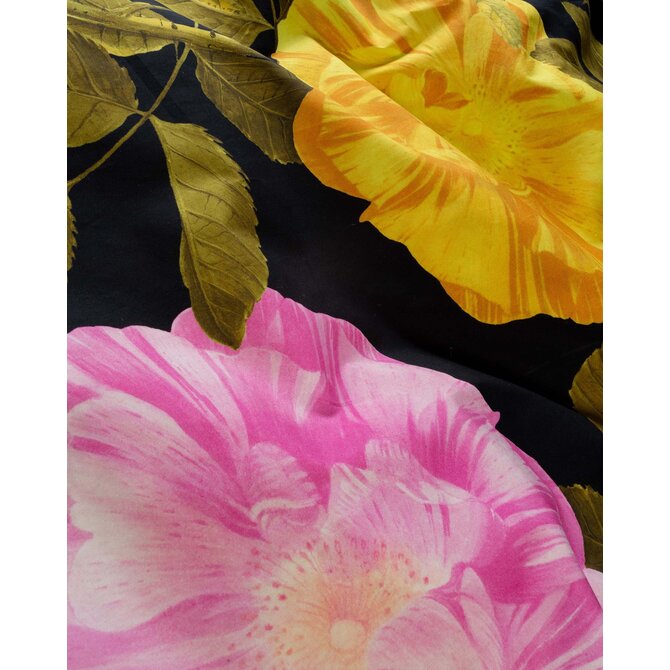 Covers & Co Bloom with a view Dekbedovertrek Black 240x200/220