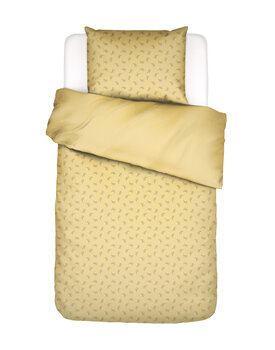 Covers & Co Lily melody Dekbedovertrek Lemon yellow 240x200/220