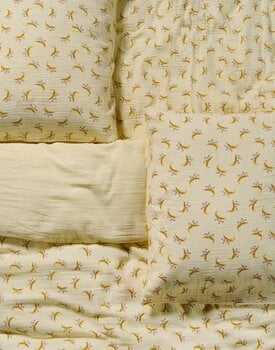 Covers & Co Lily melody Kussensloop Lemon yellow 60x70