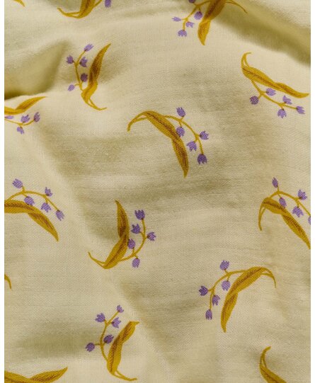 Covers & Co Lily melody Kussensloop Lemon yellow 60x70