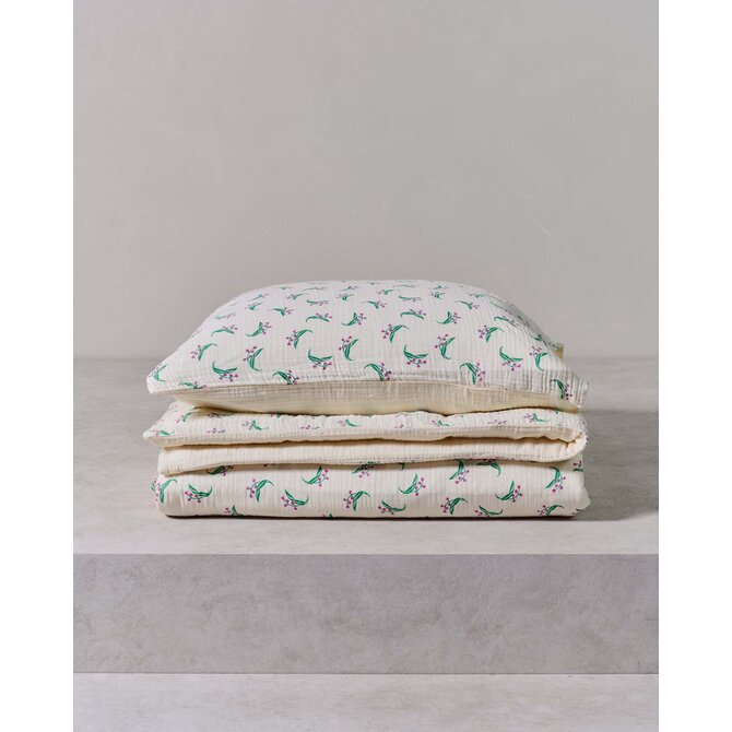 Covers & Co Lily melody Dekbedovertrek Tofu 200x200/220