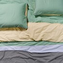 Essenza Covers & Co Pied de cool Dekbedovertrek Simply green 140x200/220