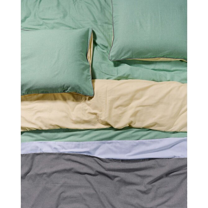 Covers & Co Pied de cool Kussensloop Simply green 60x70 Covers & Co Pied de cool Kussensloop Simply green 60x70