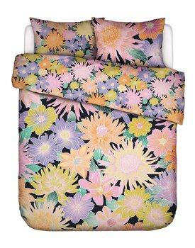 Covers & Co Flower fling Dekbedovertrek Black 240x200/220