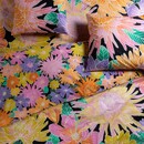 Essenza Covers & Co Flower fling Dekbedovertrek Black 200x200/220