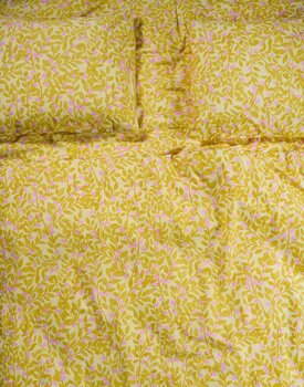 Covers & Co Petite berry Dekbedovertrek Lemon yellow 240x200/220