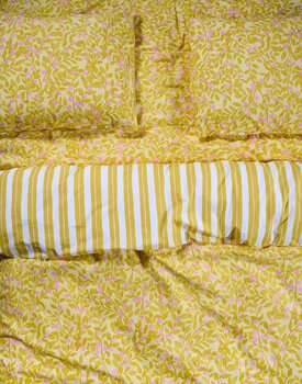 Covers & Co Petite berry Dekbedovertrek Lemon yellow 240x200/220