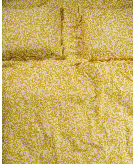 Covers & Co Petite berry Dekbedovertrek Lemon yellow 140x200/220
