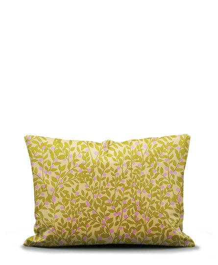 Covers & Co Petite berry Kussensloop Lemon yellow 60x70