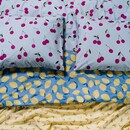 Essenza Covers & Co Zesty cherry Dekbedovertrek Ice blue 200x200/220