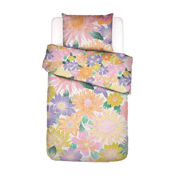 Covers & Co Flower fling Dekbedovertrek Bright white 140x200/220