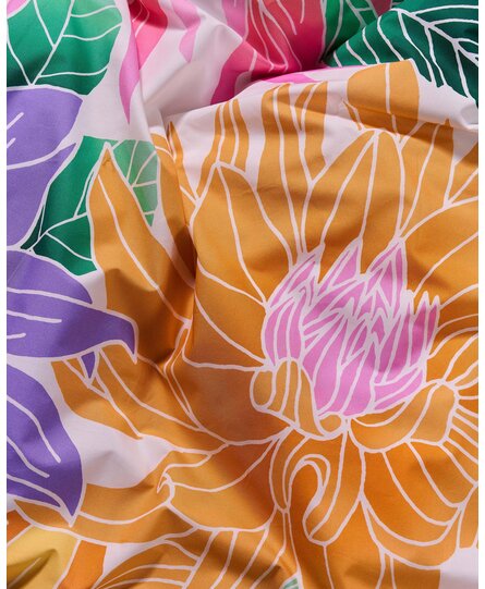 Covers & Co Flower fling Dekbedovertrek Bright white 140x200/220