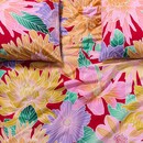 Essenza Covers & Co Flower fling Dekbedovertrek Happy red 200x200/220