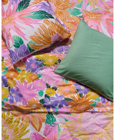 Covers & Co Flower fling Dekbedovertrek Bright white 240x200/220