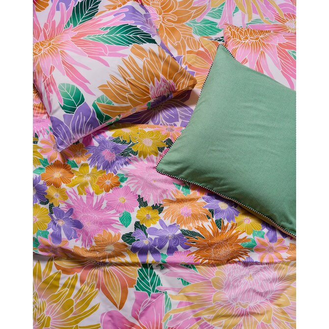 Covers & Co Flower fling Dekbedovertrek Bright white 240x200/220