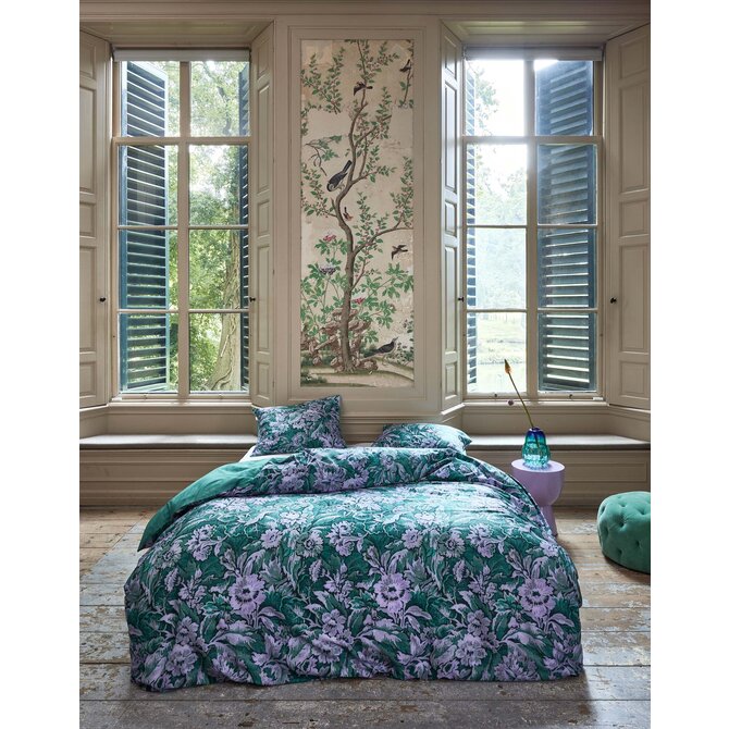 Essenza Yfke Dekbedovertrek Easy green 240x200/220