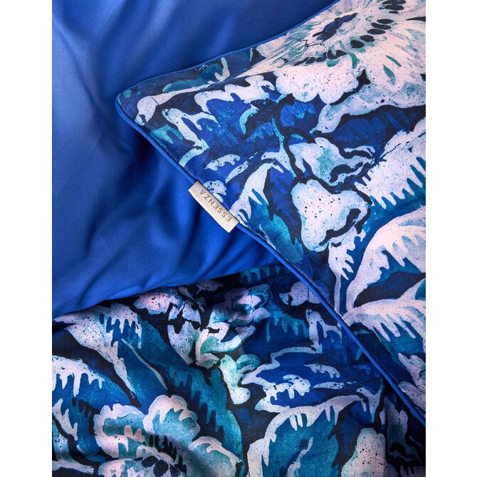 Essenza Yfke Kussensloop Cobalt blue 60x70 Essenza Yfke Kussensloop Cobalt blue 60x70