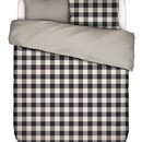 Essenza Essenza Chess Dekbedovertrek Anthracite 260x200/220