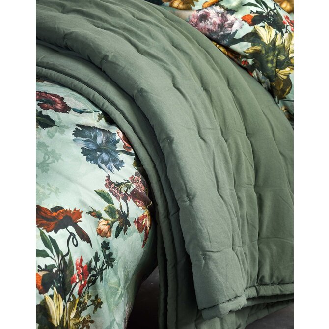 Essenza Karli Dekbedovertrek Mineral green 140x200/220 Essenza Karli Dekbedovertrek Mineral green 140x200/220