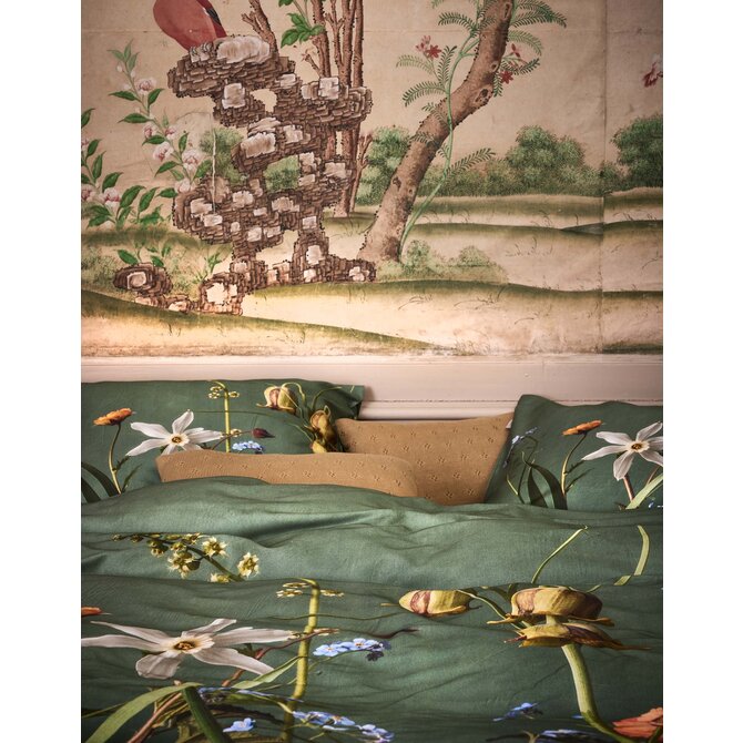 Essenza Ficaria Dekbedovertrek Greenish 240x200/220