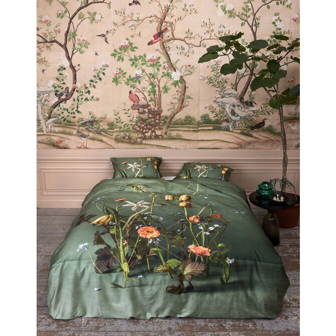 Essenza Ficaria Dekbedovertrek Greenish 260x200/220