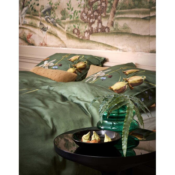 Essenza Ficaria Dekbedovertrek Greenish 260x200/220 Essenza Ficaria Dekbedovertrek Greenish 260x200/220