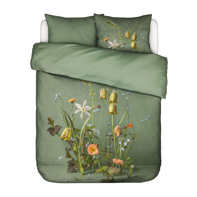 Essenza Ficaria Dekbedovertrek Greenish 260x200/220 Essenza Ficaria Dekbedovertrek Greenish 260x200/220