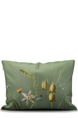 Essenza Ficaria Kussensloop Greenish 60x70