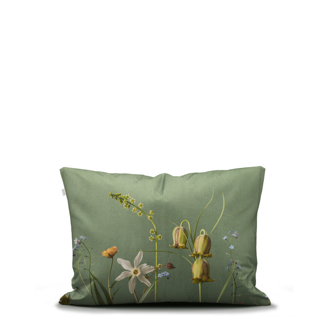 Essenza Ficaria Kussensloop Greenish 60x70