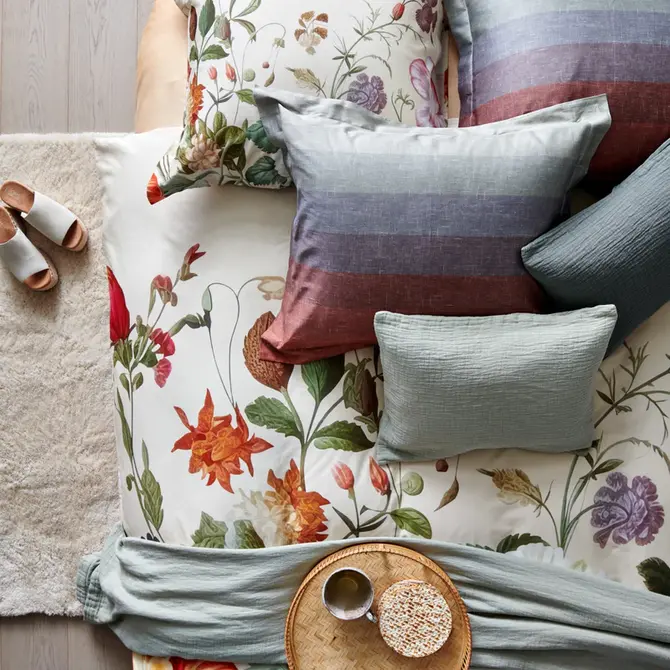 Vandyck Holiday creamtan Kussensloop (60x70) Vandyck Holiday creamtan Kussensloop (60x70)