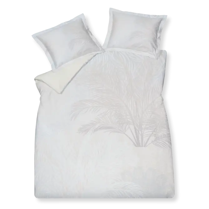 Vandyck Dekbedovertrek Flower Pattern creamtan 1-persoons (140x200/220 )