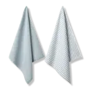 Vandyck Vandyck Pure Kitchen Set keukendoek + theedoek 60x60 Pearl Blue