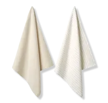 Vandyck Pure Kitchen Set keukendoek + theedoek 60x60 Desert