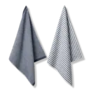 Vandyck Vandyck Pure Kitchen Set keukendoek + theedoek 60x60 Blue Ink