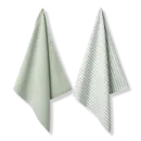 Vandyck Vandyck Pure Kitchen Set keukendoek + theedoek 60x60 Smoke Green