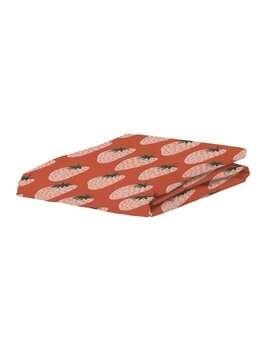 Covers & Co Berry special Fitted sheet Orange 140x200