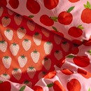 Essenza Covers & Co Berry special Fitted sheet Orange 160x200