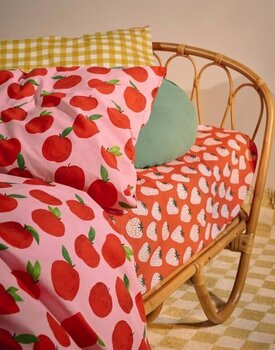 Covers & Co Berry special Fitted sheet Orange 160x200