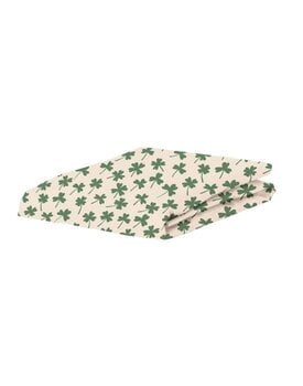 Covers & Co Clover Lover Fitted sheet Sand 90x200