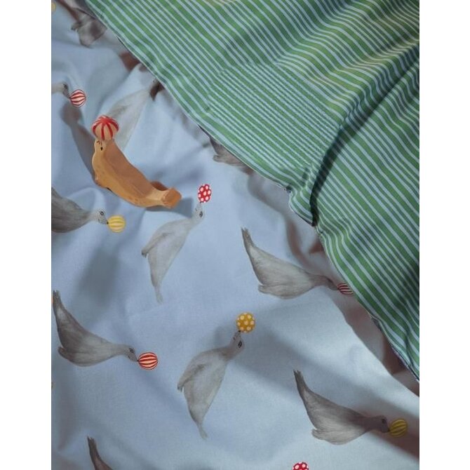 Covers & Co Seal the deal Dekbedovertrek fun blue 140x200/220