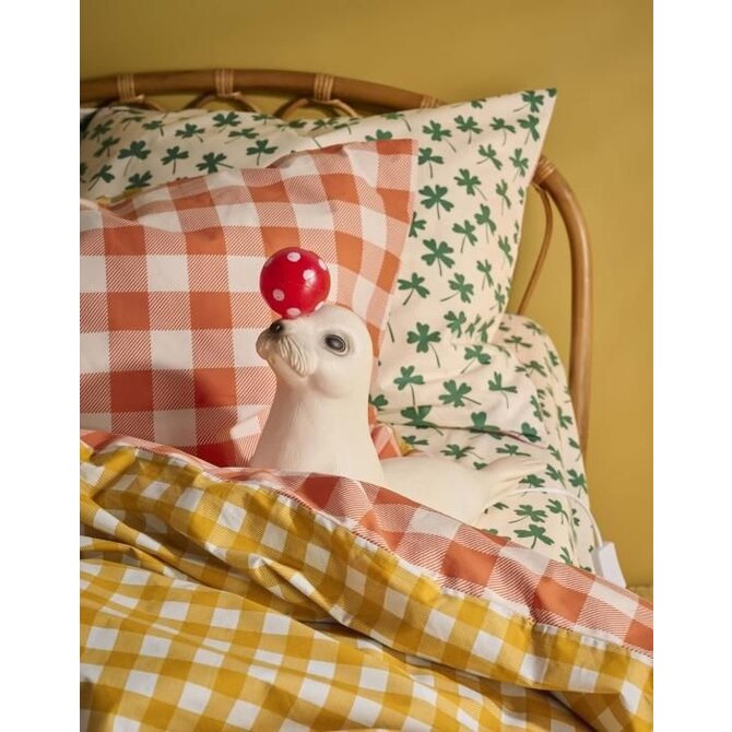 Covers & Co Checking-in Dekbedovertrek Orange 200x200/220