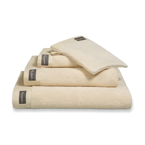 Vandyck Vandyck Home Towel Mouline bleachedsand handdoek 60x110 afbeelding