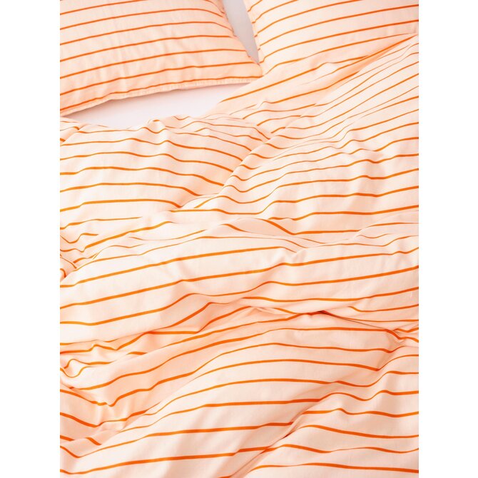 Marc O'Polo Thyra Dekbedovertrek Flame 140x200/220 Marc O'Polo Thyra Dekbedovertrek Flame 140x200/220