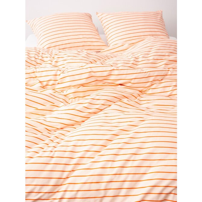 Marc O'Polo Thyra Dekbedovertrek Flame 140x200/220 Marc O'Polo Thyra Dekbedovertrek Flame 140x200/220