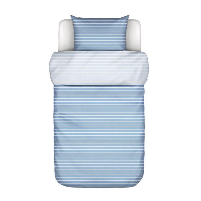 Marc O'Polo Thyra Dekbedovertrek Denim blue 200x200/220