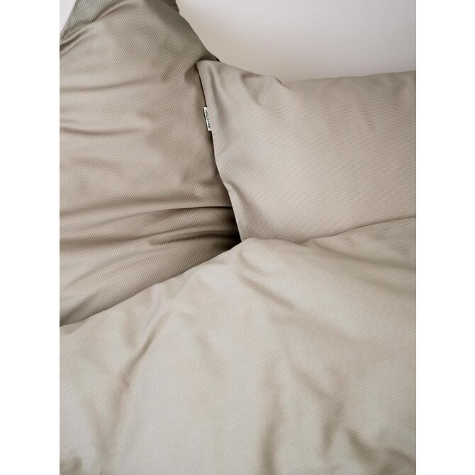 Marc O'Polo Jorn Dekbedovertrek Dark sand 140x200/220 Marc O'Polo Jorn Dekbedovertrek Dark sand 140x200/220